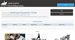 Desktop Screenshot of horseridingcamps.net